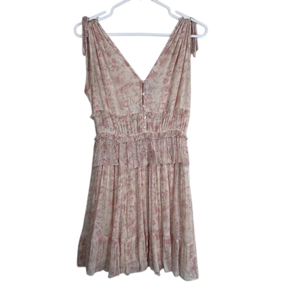 ALLSAINTS women's white floral print "Annie Lanai" dress.